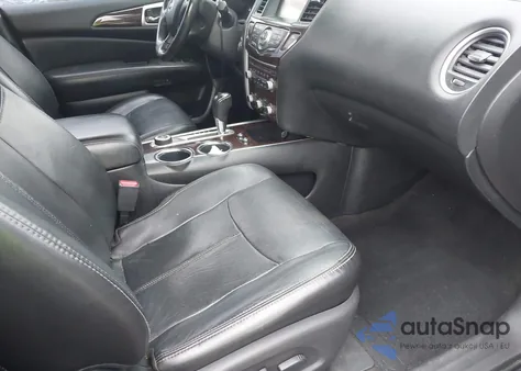 2013 Nissan Pathfinder Platinum from USA, damaged, VIN 5N1AR2MM5DC677046